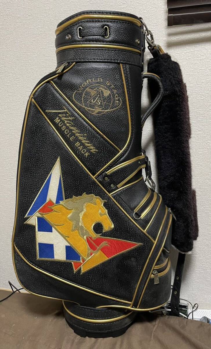 Yahoo!オークション - 激レア J's ジャンボ尾崎 キャディバック チタ