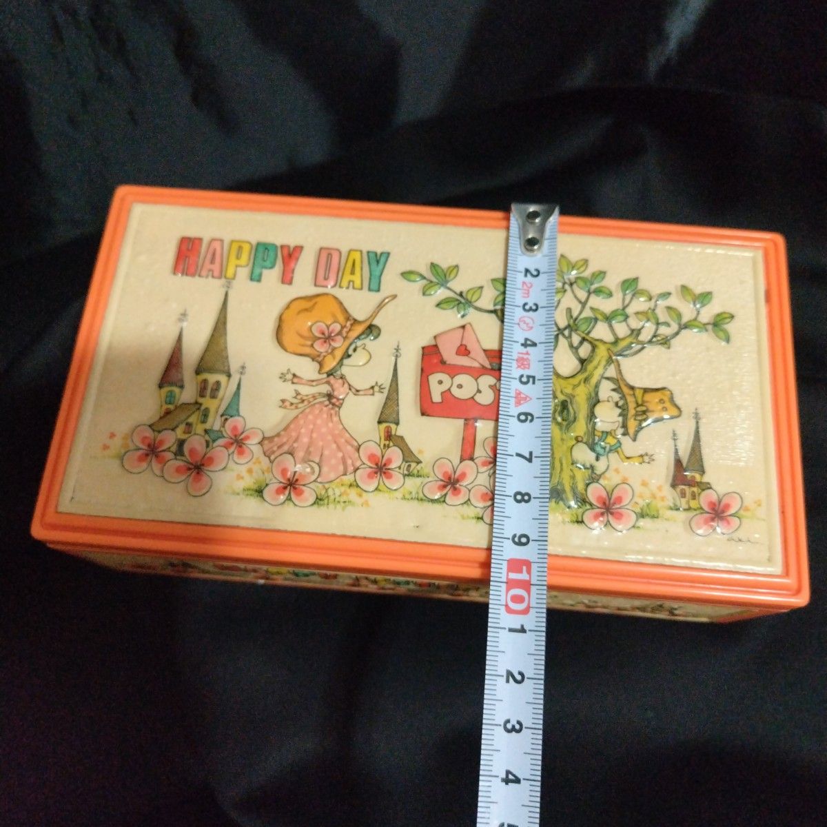 当時物] 昭和レトロ 希少 水森亜土ちゃん オルゴール ファンシー