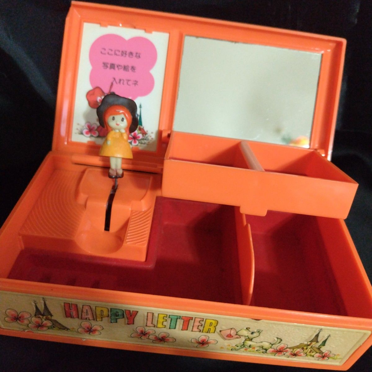 当時物] 昭和レトロ 希少 水森亜土ちゃん オルゴール ファンシー