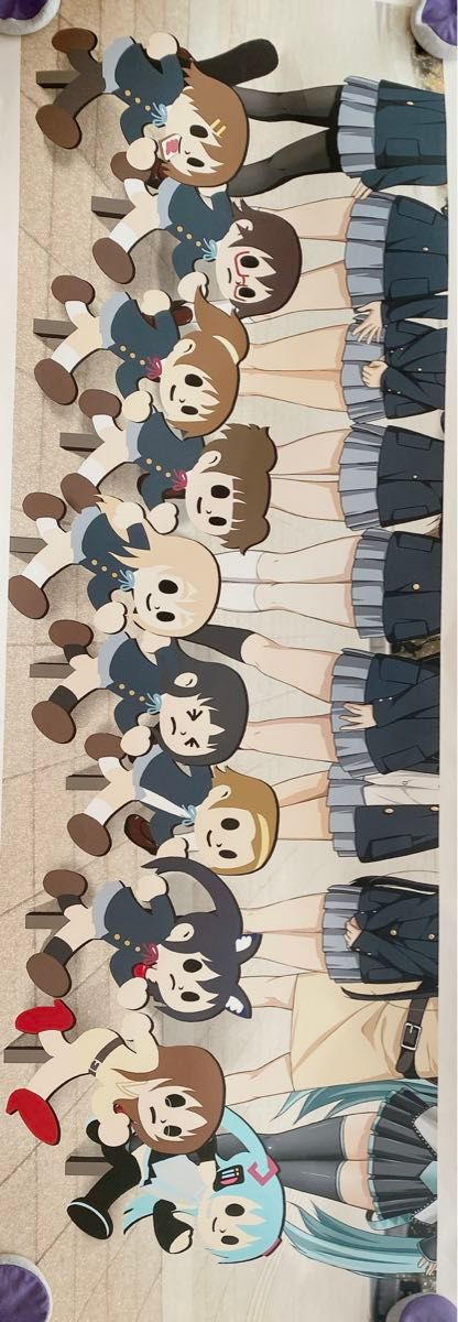 激レア】けいおん！ 飛び出し坊や ポスター 激レア】けいおん