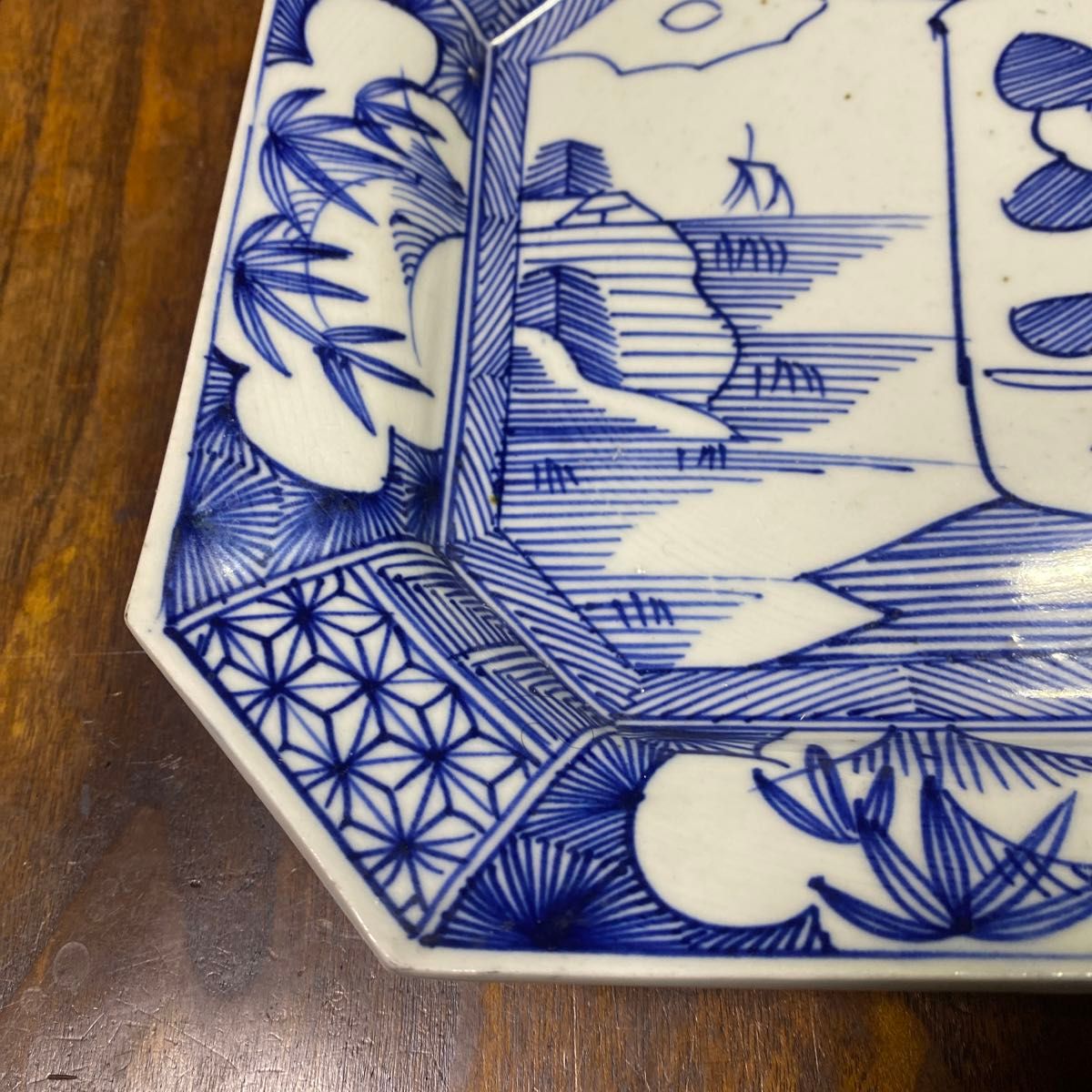 骨董 角皿 アンティーク 古伊万里 染付 伊万里 和食器｜Yahoo!フリマ