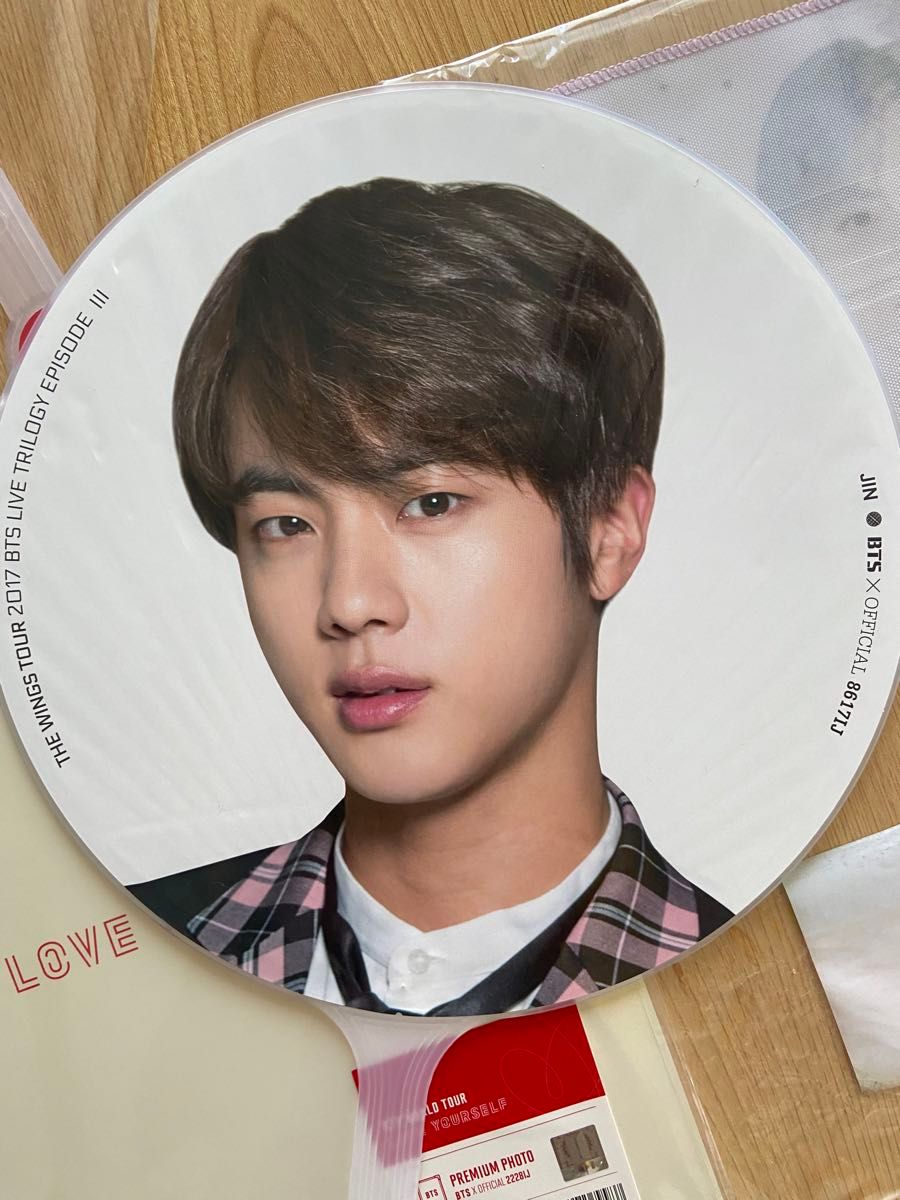 BTS ジョングク うちわ プレフォト フラッグ 公式】BTS ジョングク