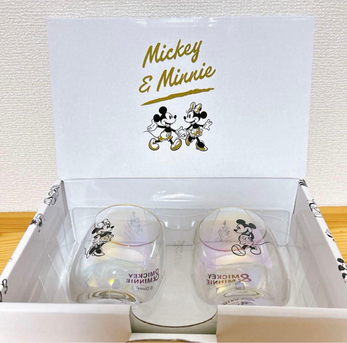 プライズ限定】ディズニー ミッキー&ミニー グラスセット｜Yahoo