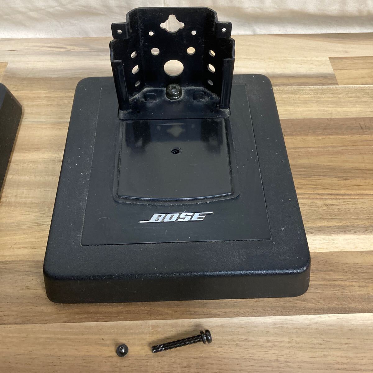 BOSE 55WER用 フロアスタンド KST-1 ブラック ペア スピーカーベース