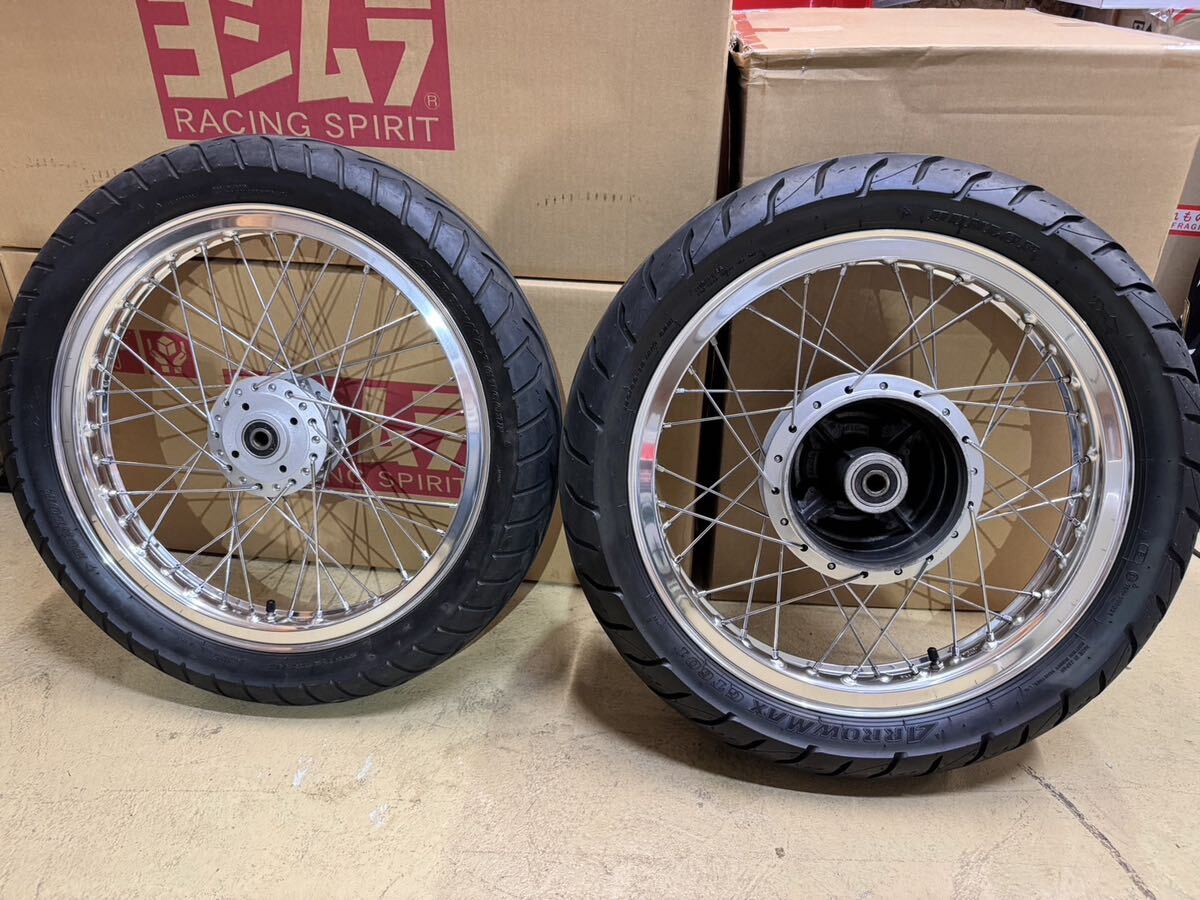 Yahoo!オークション - 旧CB400Four.ヨンフォア. ワイドリム.前後セット