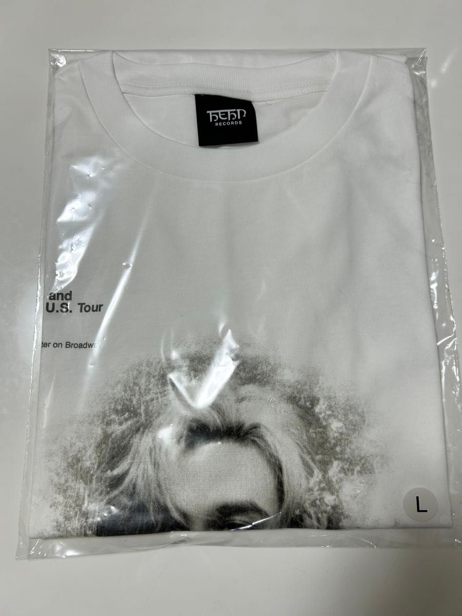 新品】FUJII KAZE 藤井風 アメリカツアー ライブTシャツ ホワイト