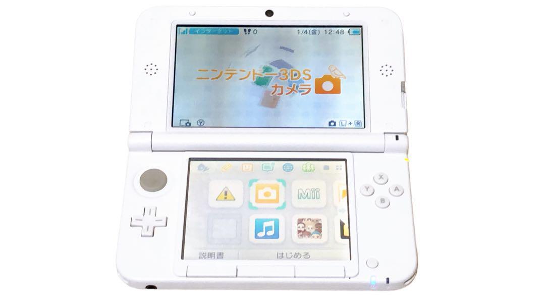 ニンテンドー3DS ホワイト 初期化＆動作確認済み ニンテンドー3DS