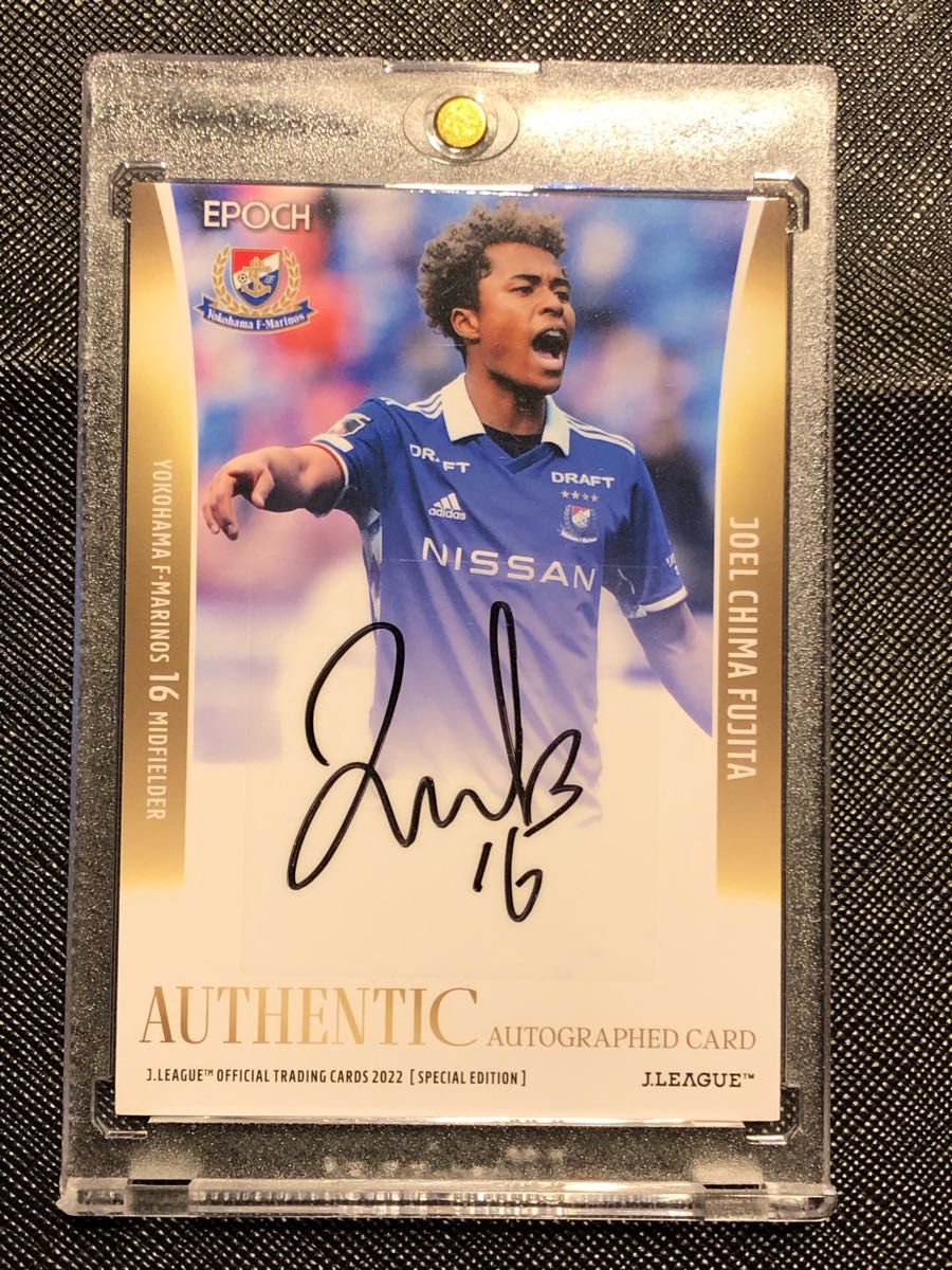 藤田譲瑠チマ EPOCH 直筆サインカード スペシャルエディション Jリーグ