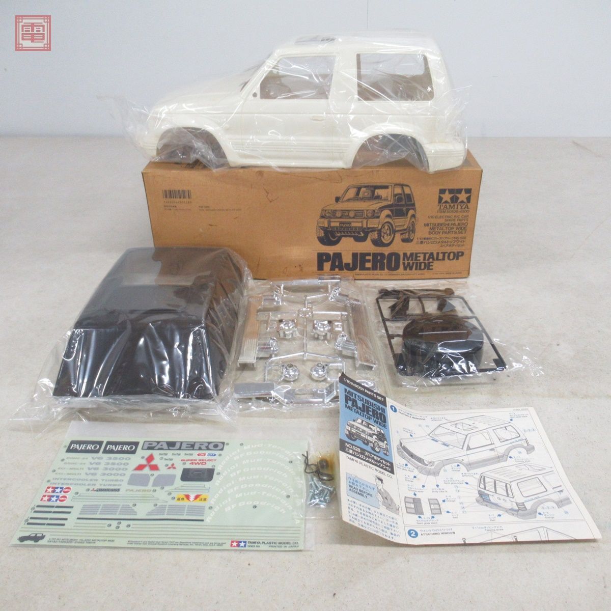 Yahoo!オークション - タミヤ 1/10 三菱パジェロ・メタルトップワイド