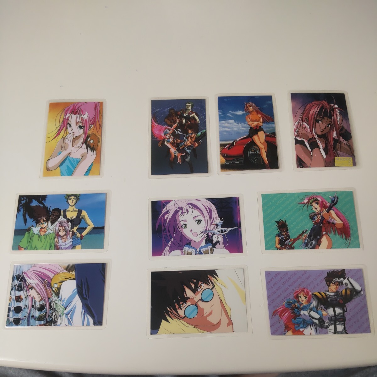 Yahoo!オークション - 美品 10枚セット マクロス 7 Δ F カード ラミネ