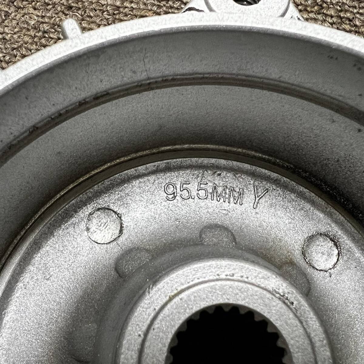 ズーマー リアハブ マルチスペーサーセット 中古 リアホイール DIO ZX