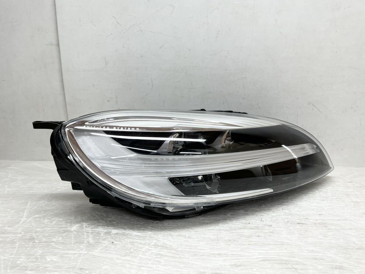 送料込 即決 VOLVO ボルボ V40 MB系 後期 LED 右 ヘッドライト ランプ