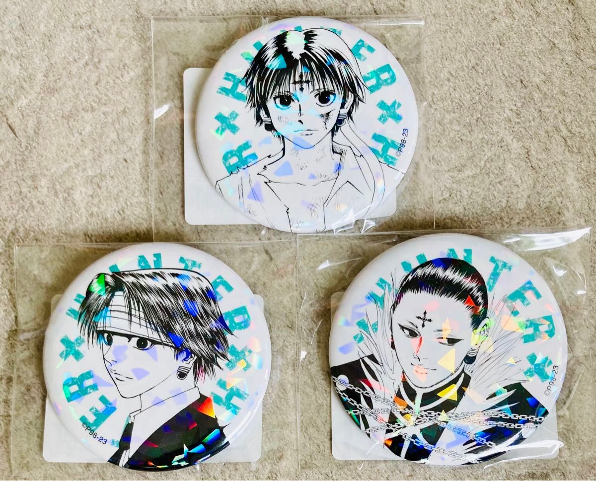 HUNTER×HUNTER オールスター缶バッジ クロロ VSクラピカ ハンター