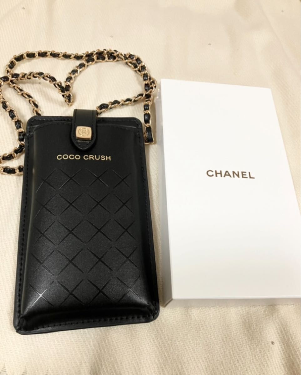 本日限定価格 新品 CHANEL シャネル ノベルティ スマホポーチ ココ