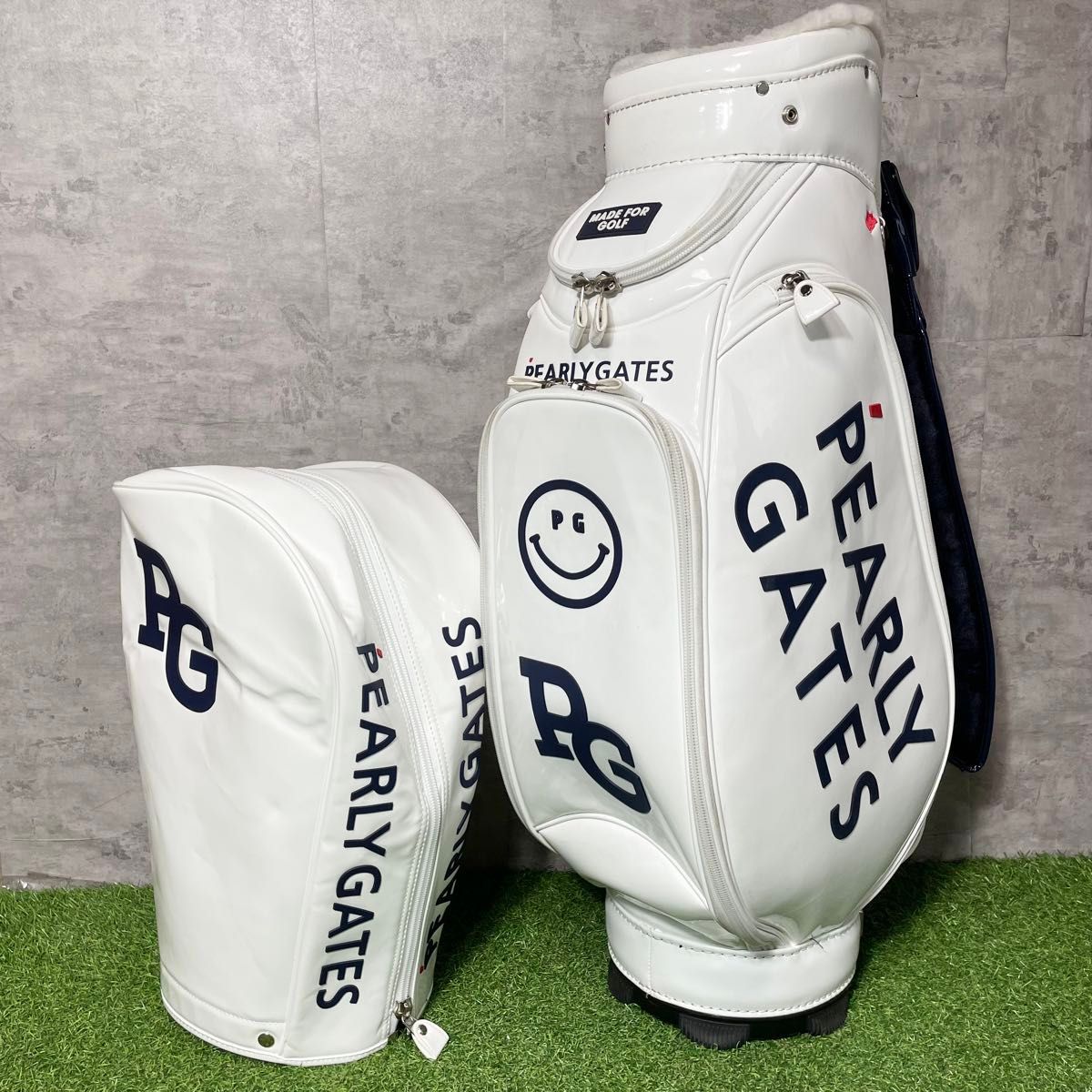美品】PEARLY GATES パーリーゲイツ ツアーモデル キャディバッグ