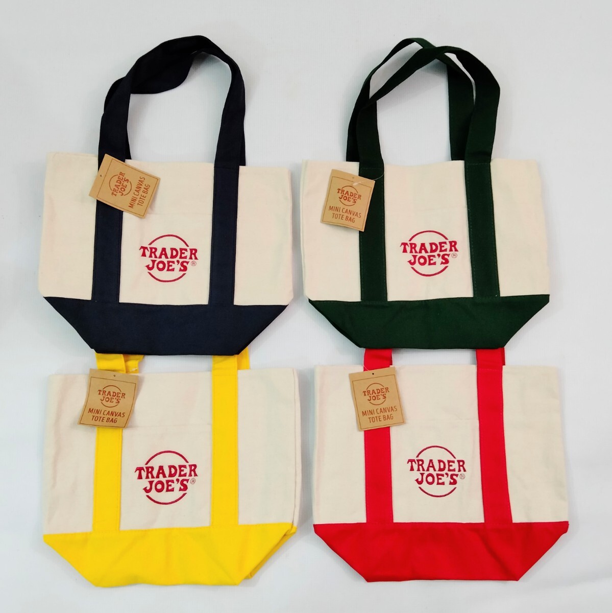 トレーダージョーズ Trader Joe's トレジョ 限定 ミニトート 4色セット