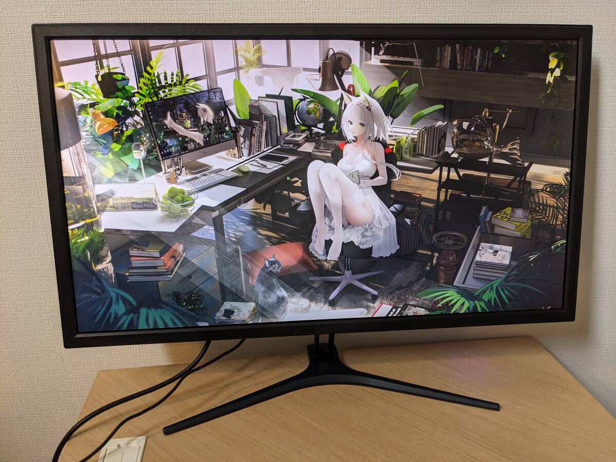 2021年製 アグレション 4K 3840x2160 28インチ M2804K スピーカー