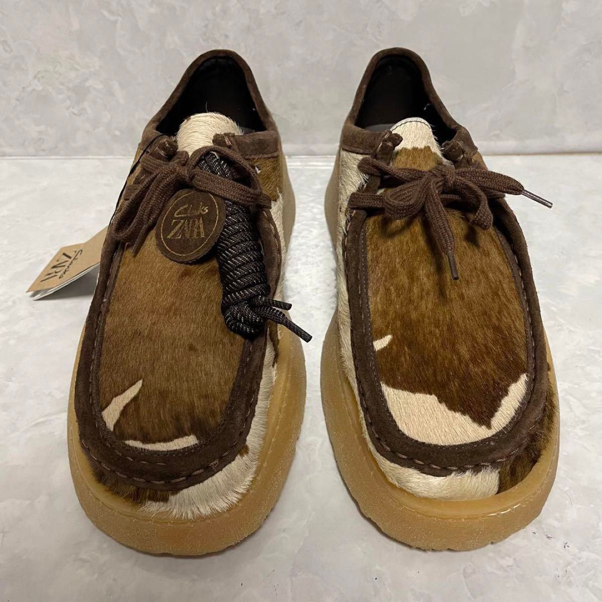ZARA × Clarks WALLABEE ワラビー ハラコ 45 29 0｜Yahoo!フリマ（旧