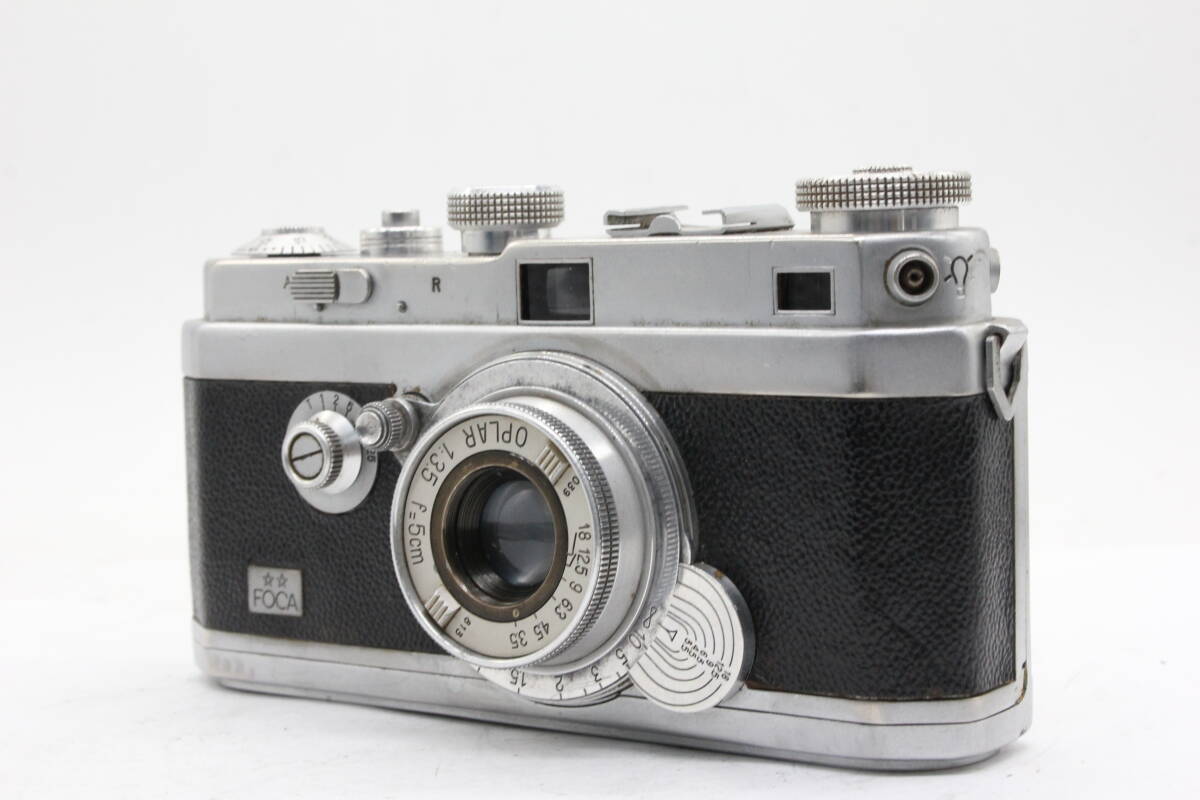 返品保証】 FOCA ディスカウント Oplar 5cm F3.5 レンジファインダー