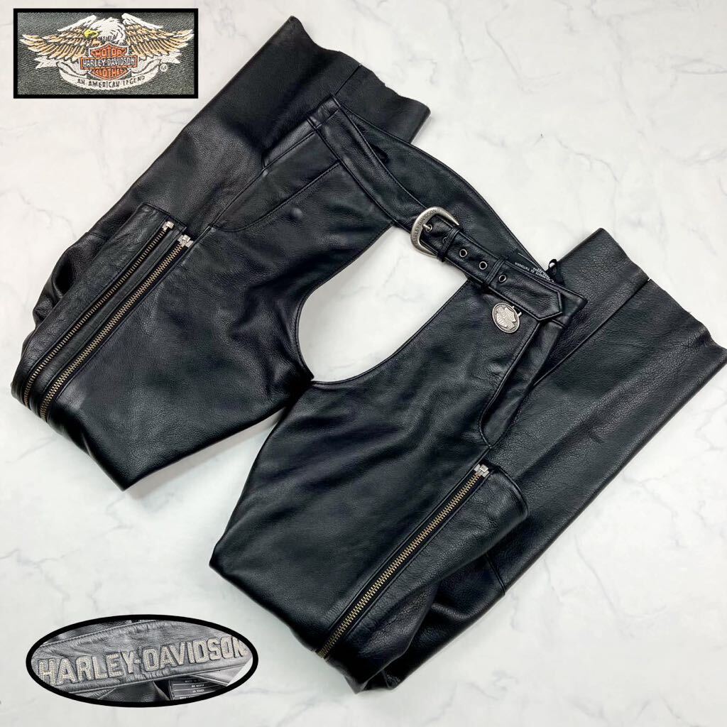 入手困難 極美品]HARLEY-DAVIDSON レザー チャップス ハーレー