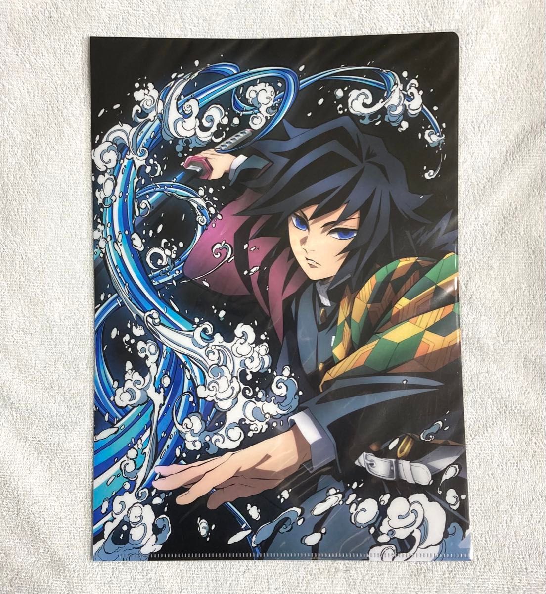 鬼滅の刃 冨岡義勇 胡蝶しのぶ 全集中展 クリアファイル ランダム 缶