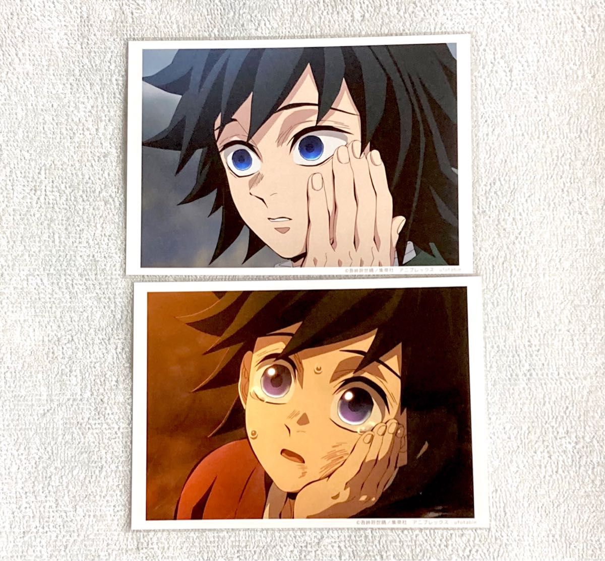 鬼滅の刃 柱稽古編 第二話 場面写ランダム ブロマイド くじ 7枚 冨岡