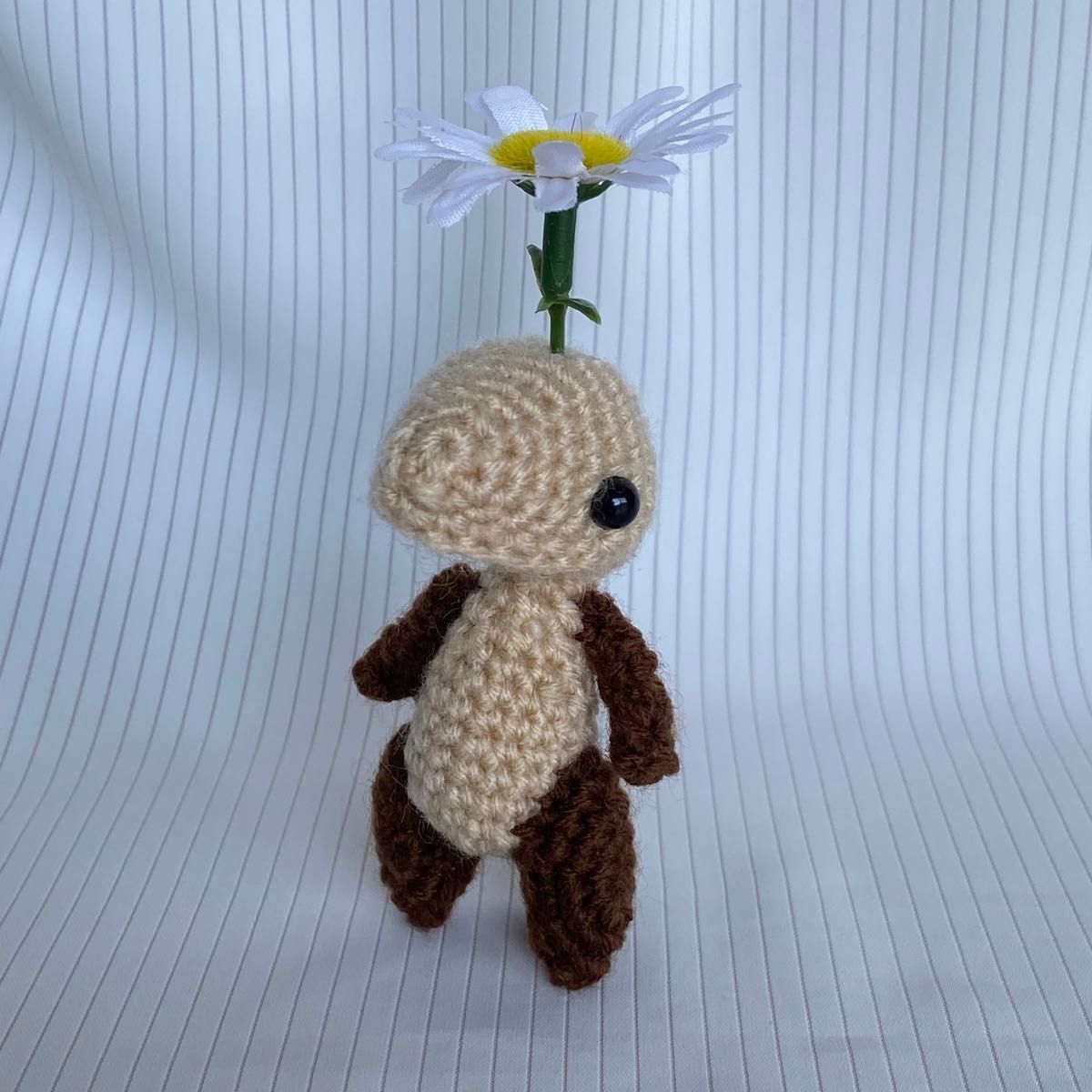 マンドラゴラ 花 フラワー あみぐるみ 編みぐるみ 編み物 ハンドメイド