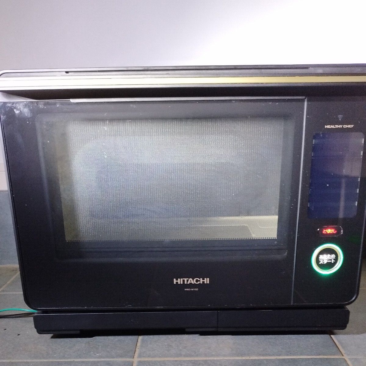 ジャンク品 液晶不良 2021年製 日立 過熱水蒸気オーブンレンジ
