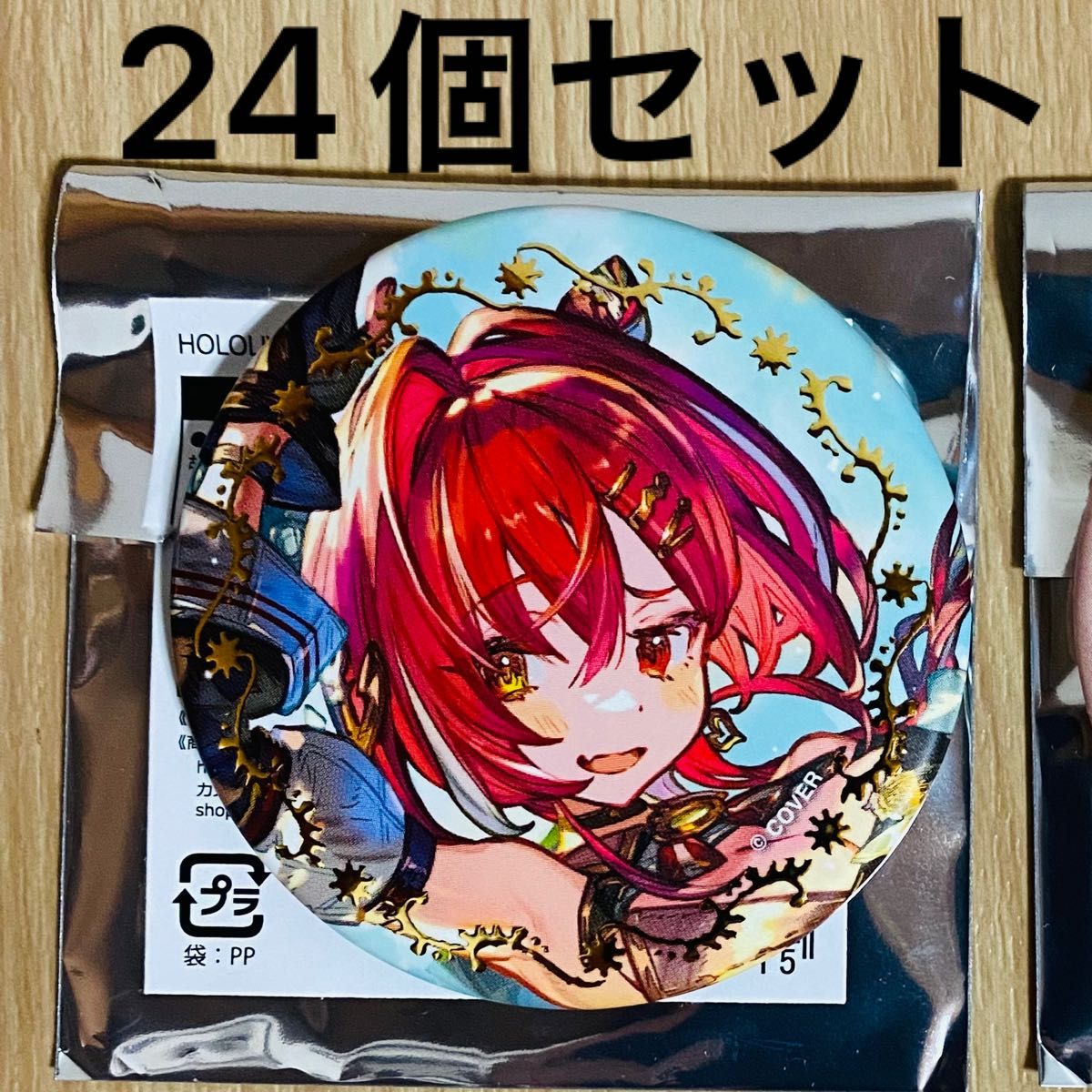 24個セット 宝鐘マリン 缶バッジ ホロライブ ファンタジー｜Yahoo