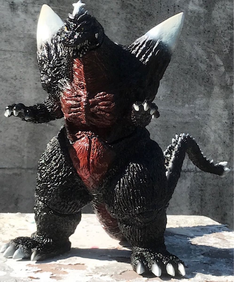 宇宙凶悪戦闘獣 スペースゴジラ 劇場版カラー エンビー 完成品 ソフビ