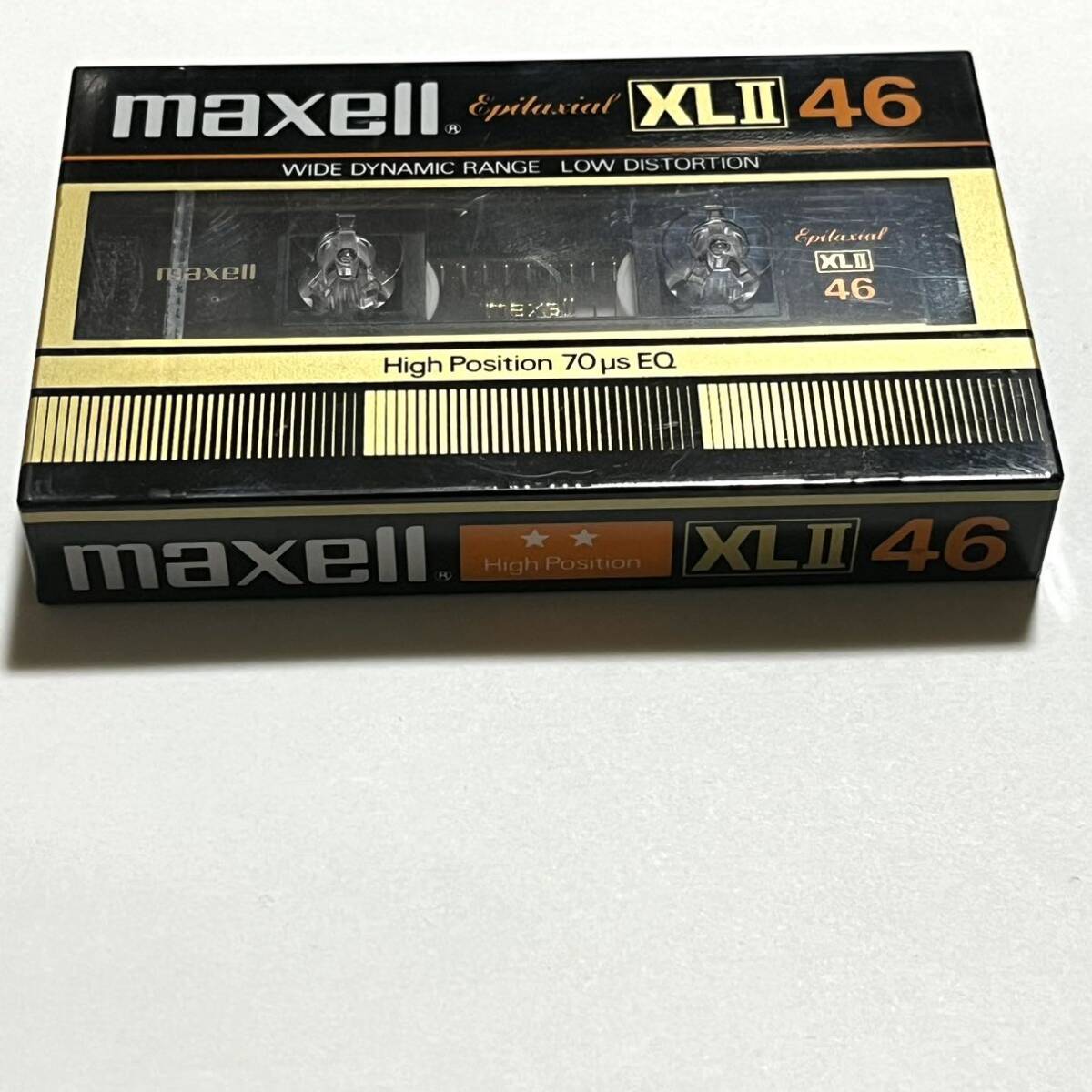 送料込 未使用 未開封 maxell 日立マクセル ハイポジ カセットテープ