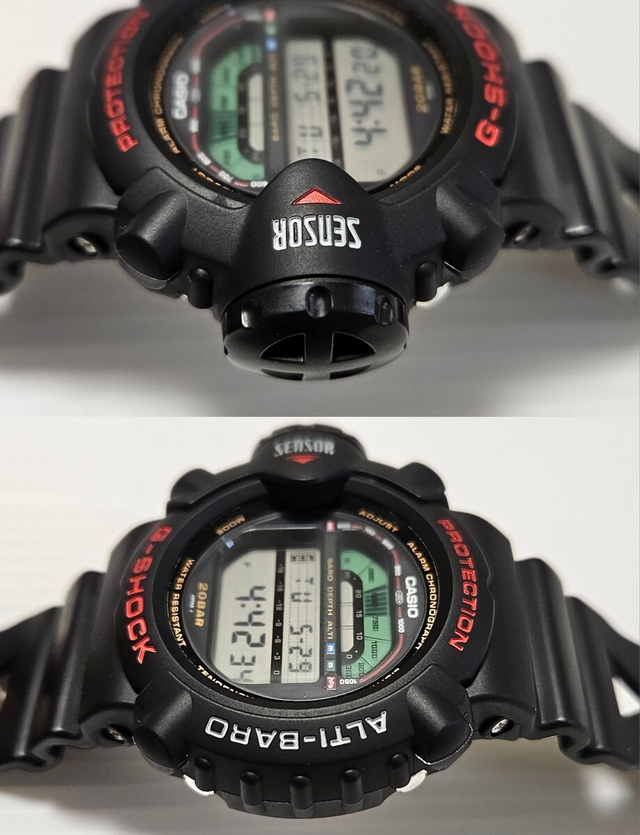 極美品 90s CASIO G-SHOCK DW-6500J-1A 初代スカイフォース カシオ