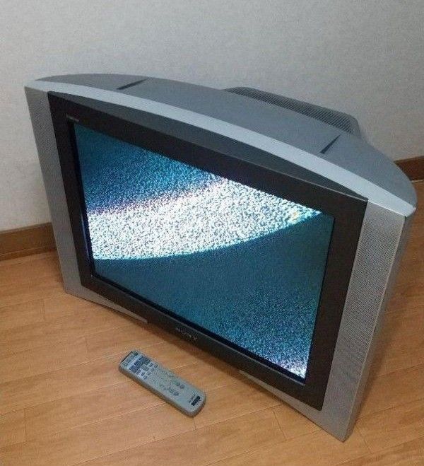 レトロ！SONY トリニトロン ブラウン管テレビ KV-29DS65