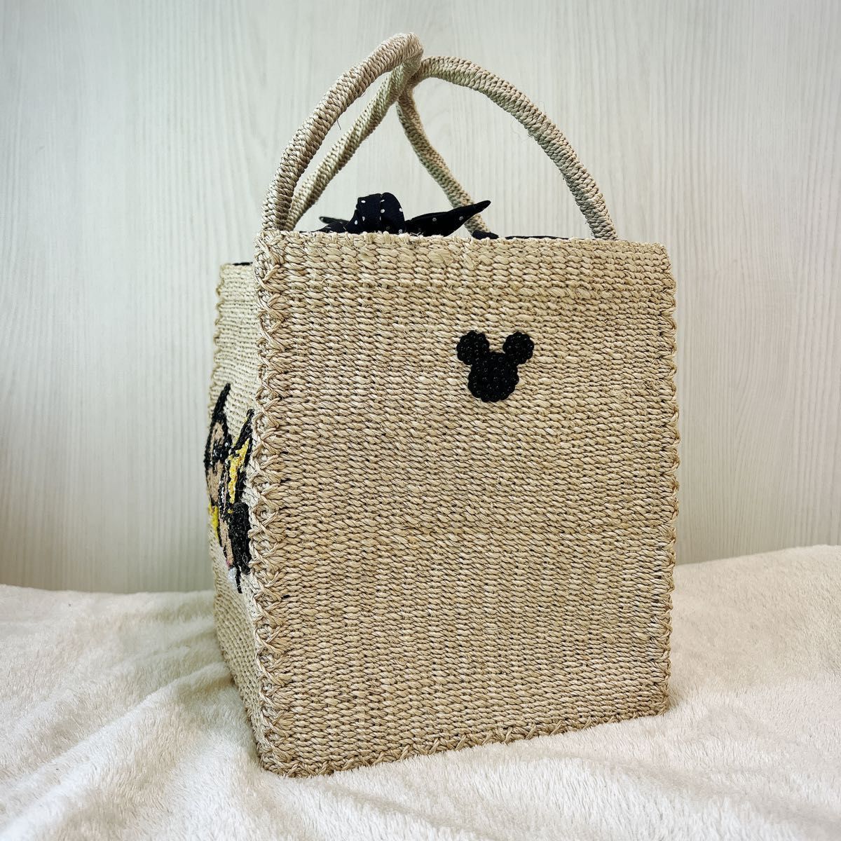 限定品】BEAMS BOY Disneyミッキーミニー45th別注かごバッグ