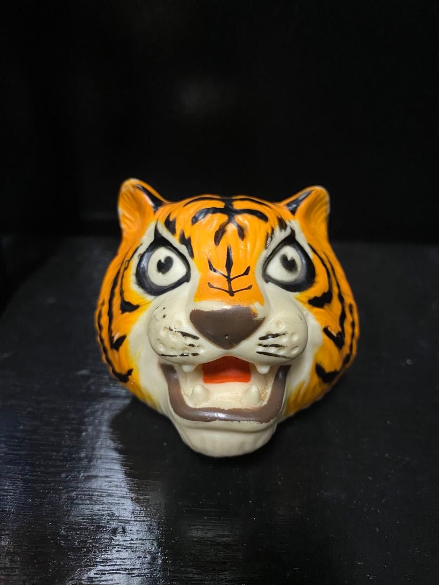 タイガーマスク ソフビ 中嶋製作所 面取れ スタンダードサイズ 当時物