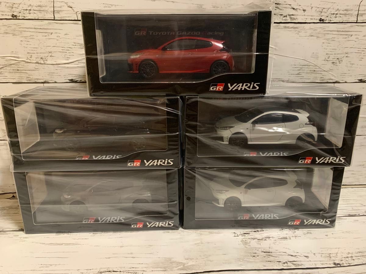 まとめ売り 新型 GRヤリス ミニカー カラーサンプル 1/30 コンプリート