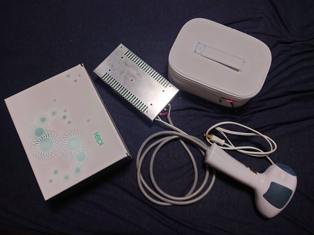 脱毛器 i-epi(現 トリア)本体 ケース付き 家庭用美容器 脱毛器具 医療