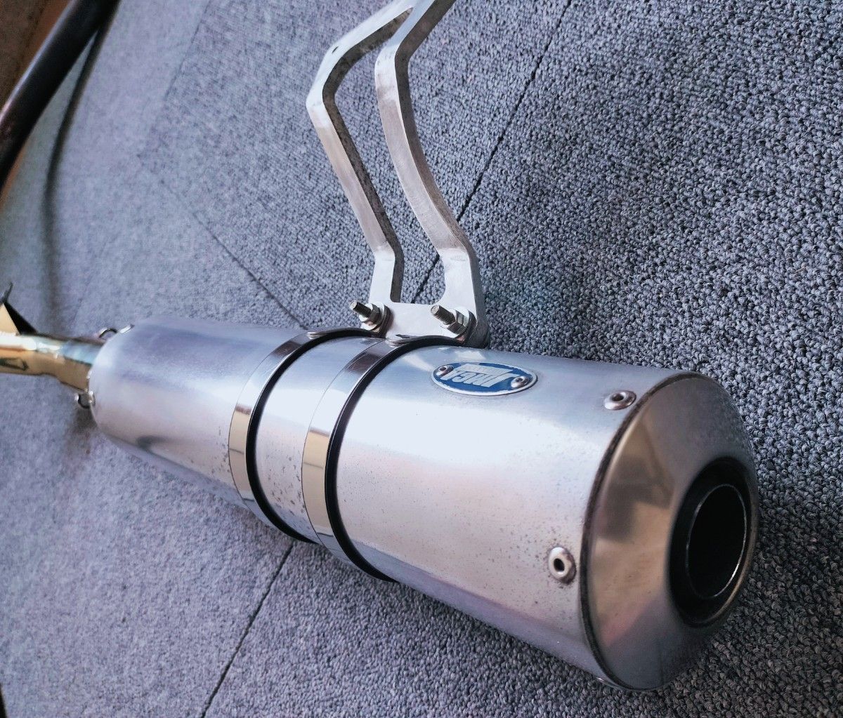 JMCA MORIWAKI モリワキZEROフルエキマフラー FTR223 サイレンサー