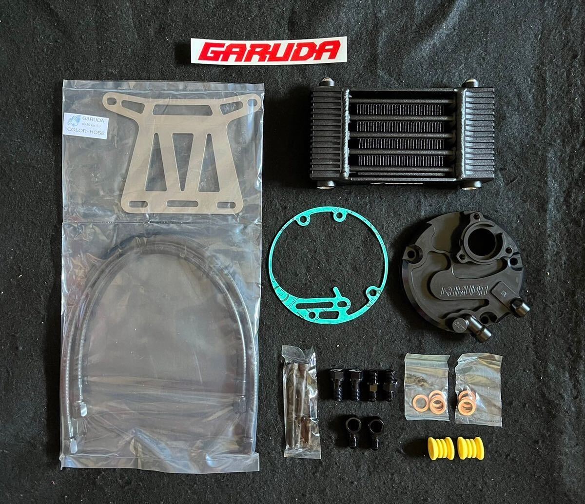 Yahoo!オークション - 新品 シグナスX GARUDA製 オイルクーラーキットS