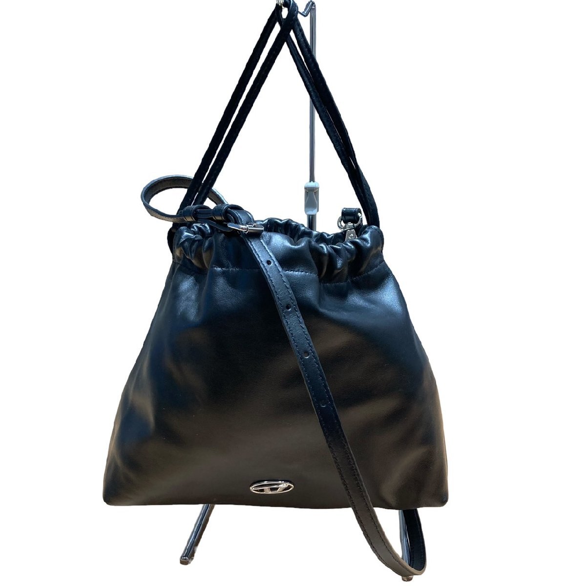 Yahoo!オークション - 1円DIESEL ディーゼル Clou-D Crossbody 巾着バ