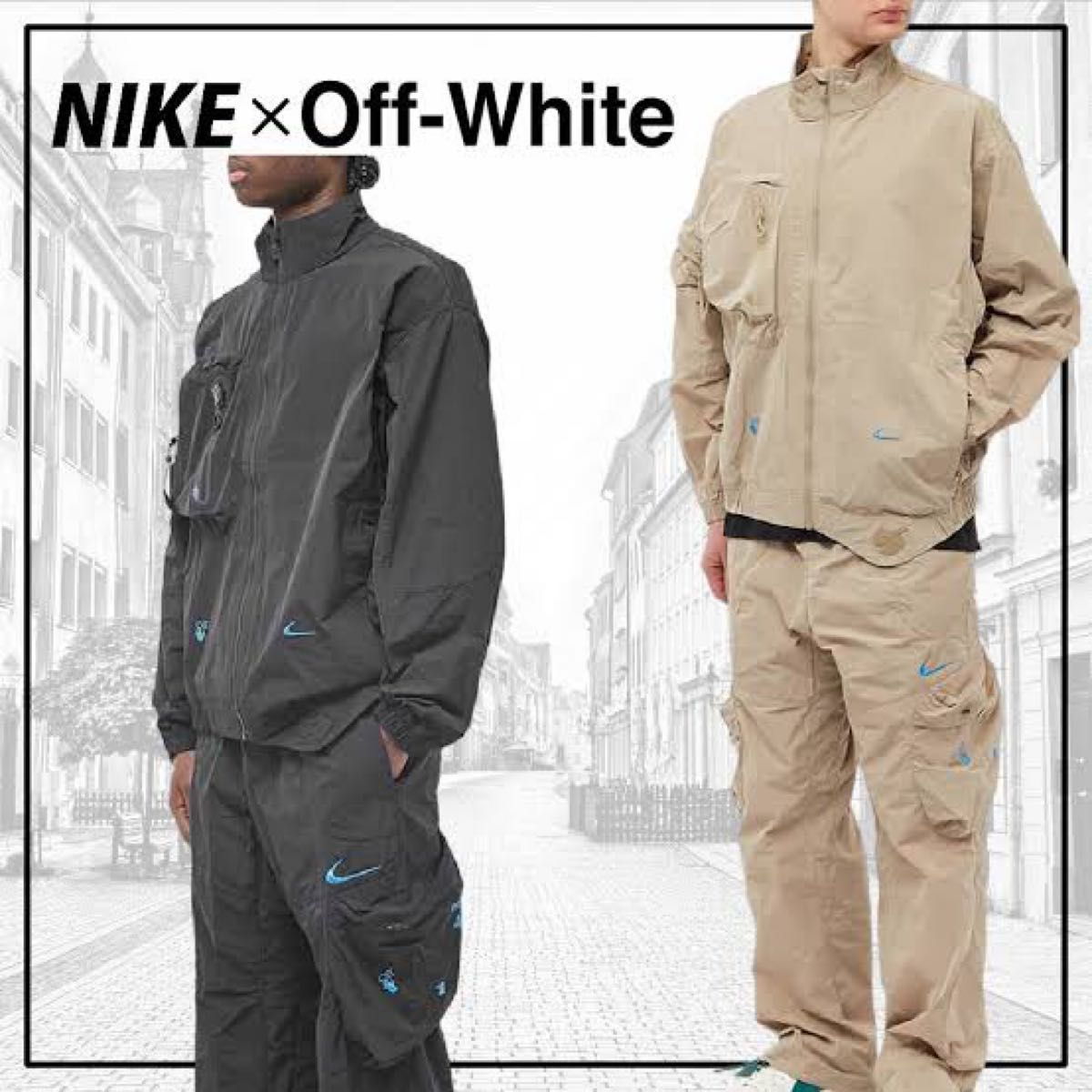 Nike x Off-White Men's Tracksuit 003 ナイキ オフホワイト ナイロン