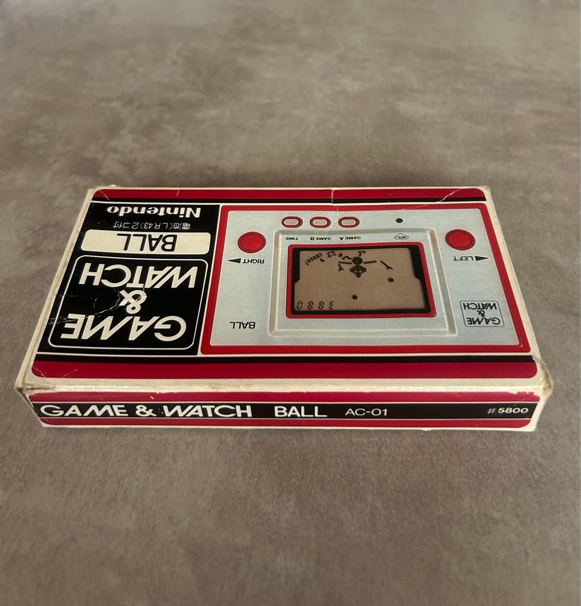 レア 任天堂 ゲームウォッチ ボール BALL 1980年 当時物 GAME WATCH