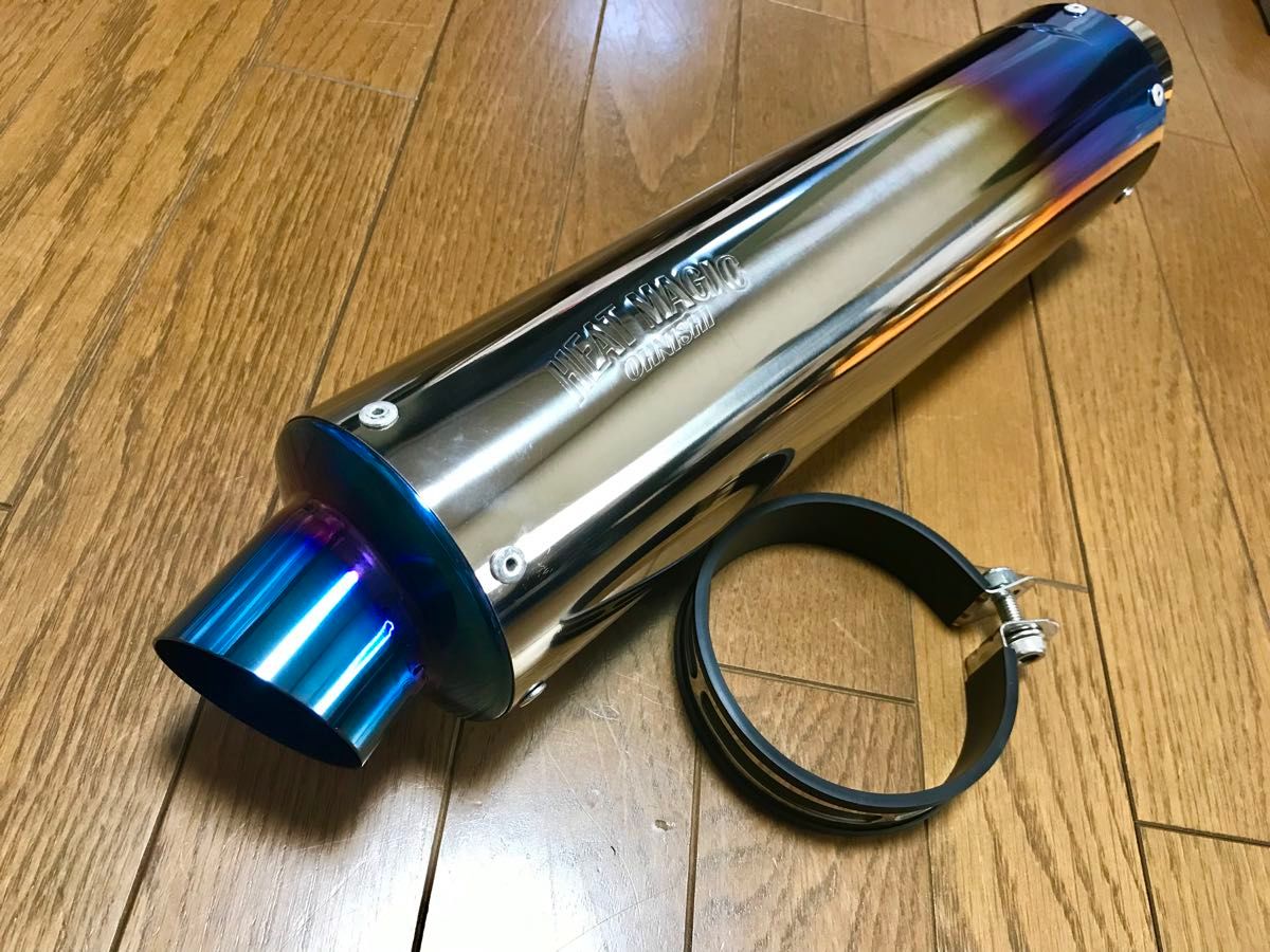 オオニシヒートマジック ミドル チタン マフラー レーシング