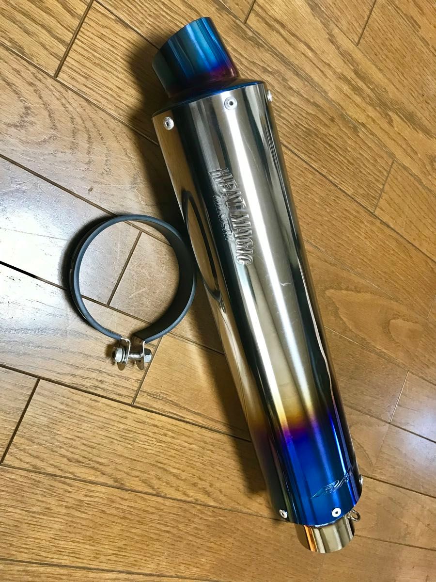 オオニシヒートマジック ミドル チタン マフラー レーシング