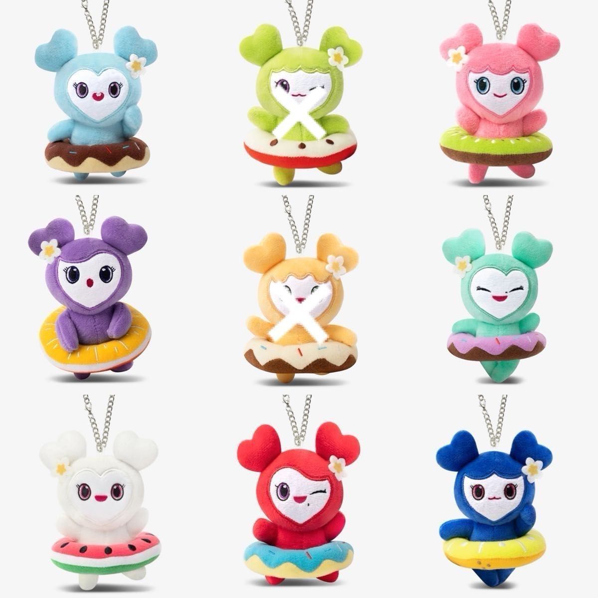 TWICE JYP POPUP STORE ポップアップストア ラブリーバッグチャーム 1