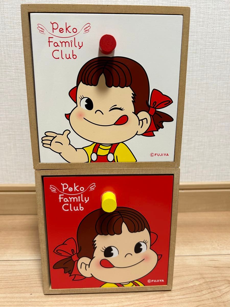 新品未使用】ペコちゃん 引き出しBOX 2個｜Yahoo!フリマ（旧PayPayフリマ）