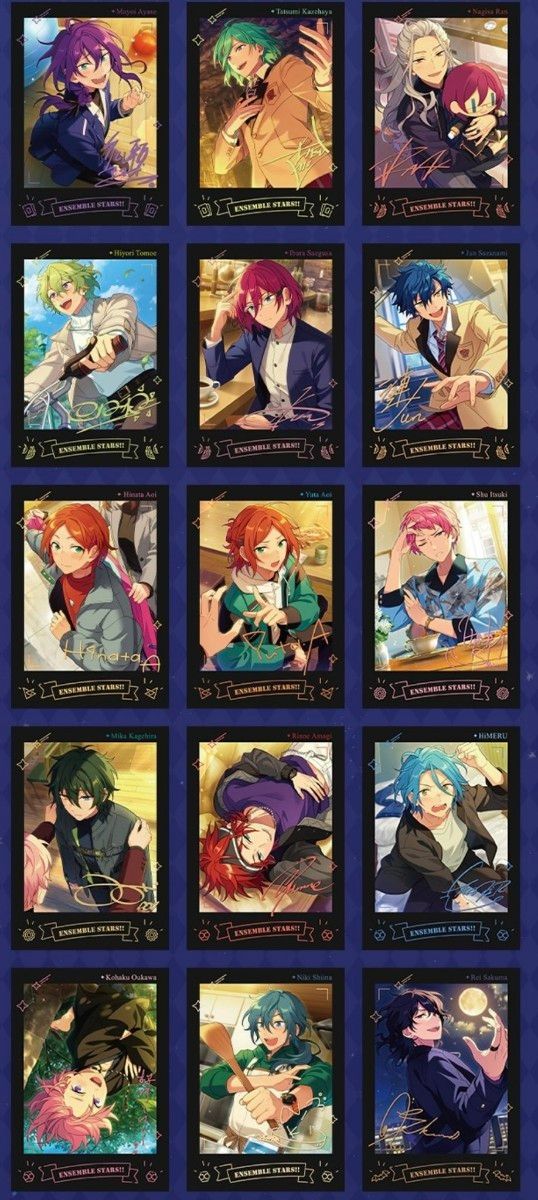 あんスタ【星燦ポラロイド】全種｜Yahoo!フリマ（旧PayPayフリマ）