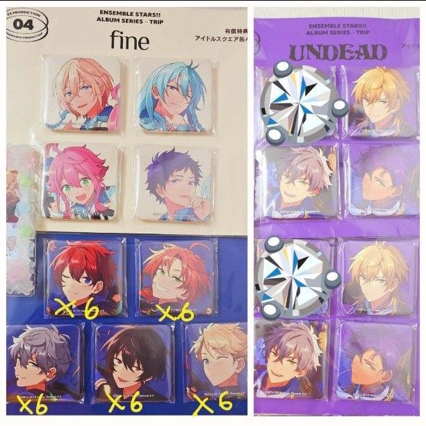 値下げ】あんスタ 瀬名泉 アルバム TRIP スクエア缶 【公式通販】