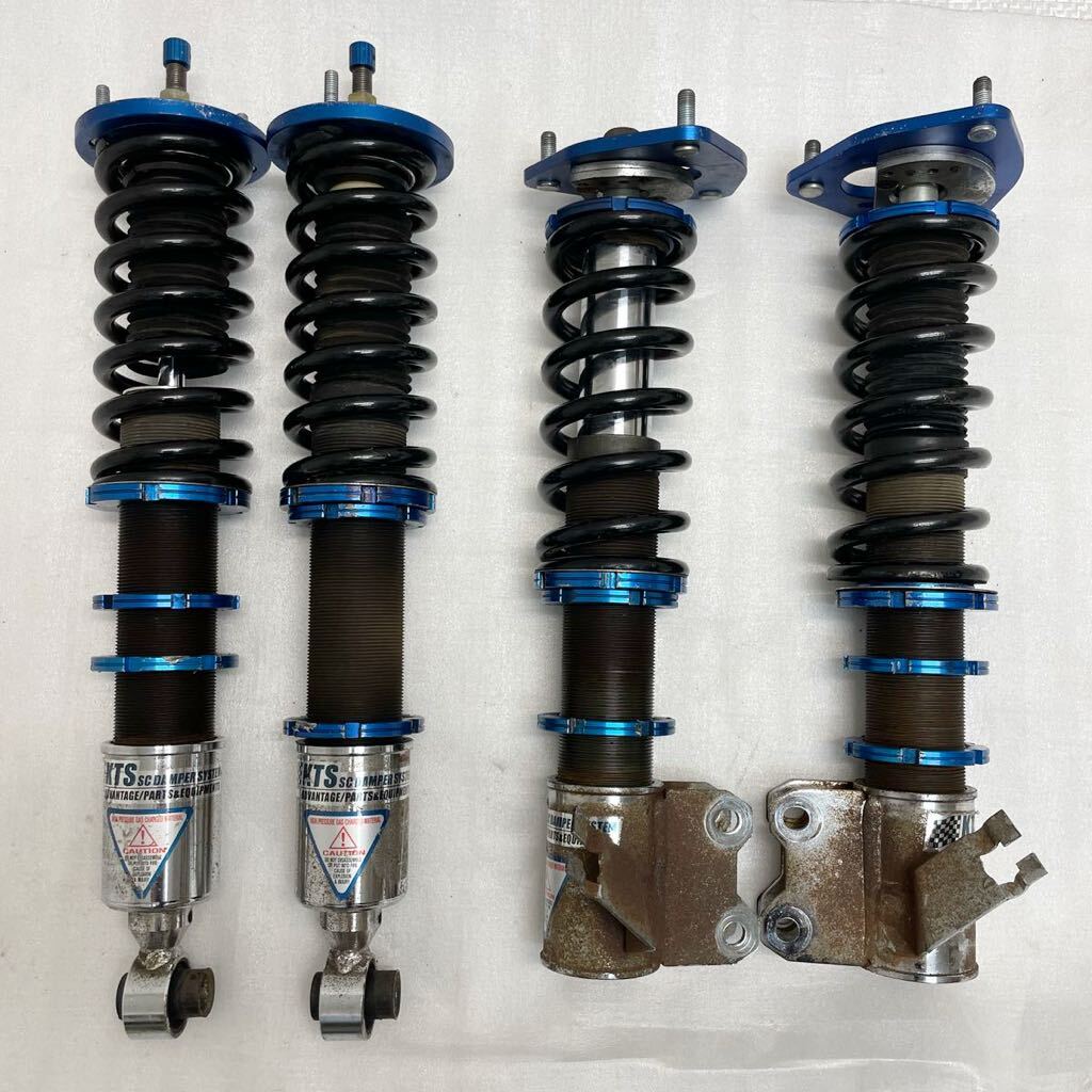 KTS SCダンパー 希少倒立式 車庫調 フルタップ 減衰力 キャンバー調節