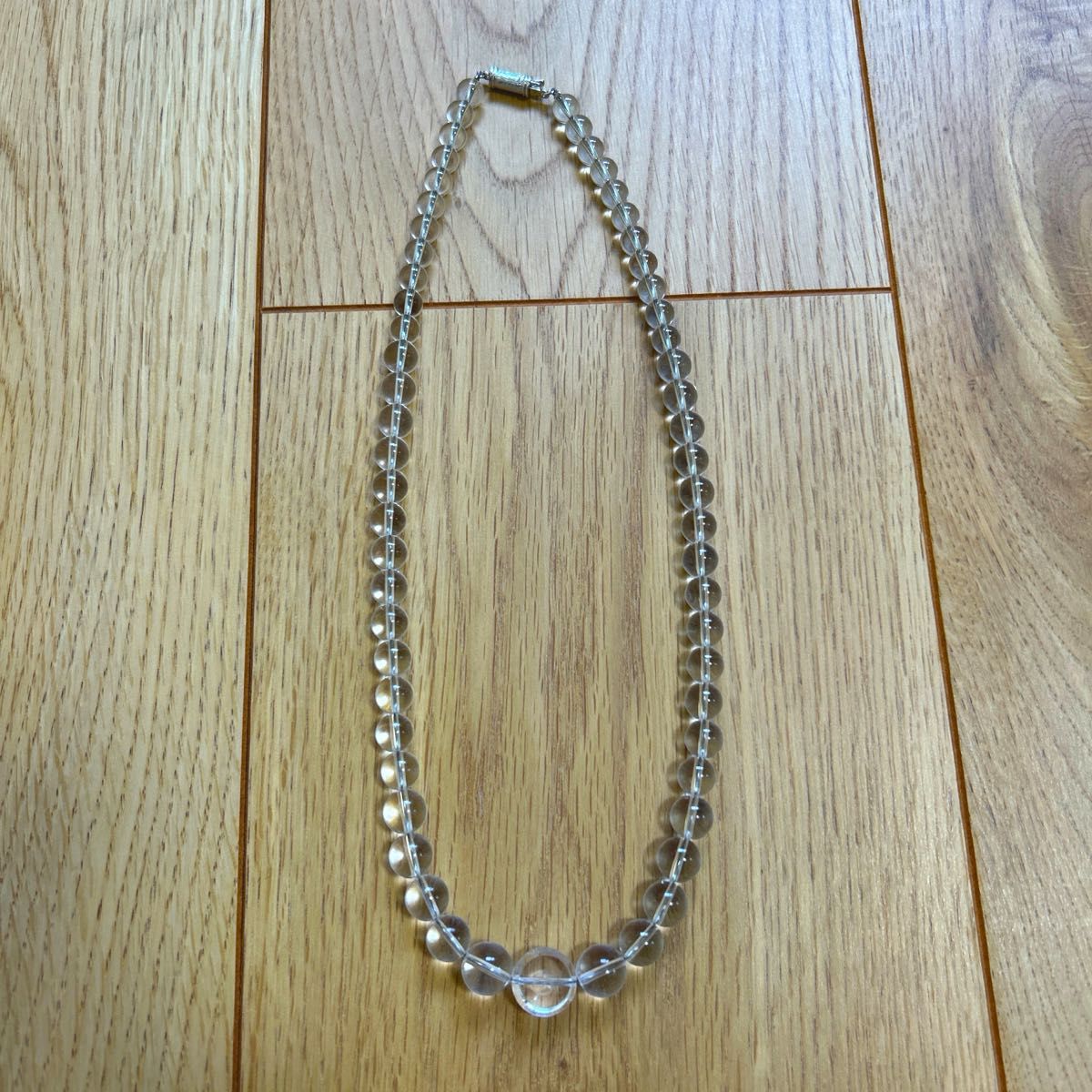 極美品】ファイテン グラデーション 水晶ネックレス｜Yahoo!フリマ（旧